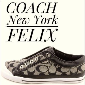 COACH NEW YORK FELIX SLIDERS NWOT SZ 6 Never worn!